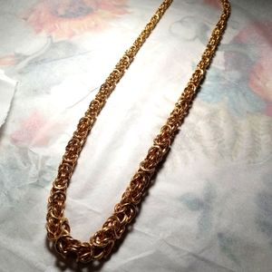 Gold necklace